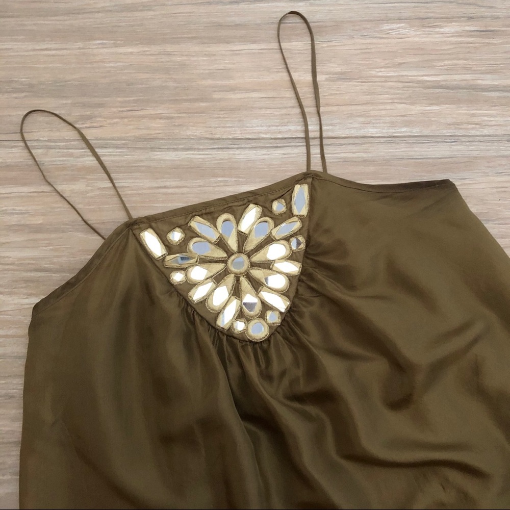 Milly 100% Silk Top Size 4 - Picture 5 of 7